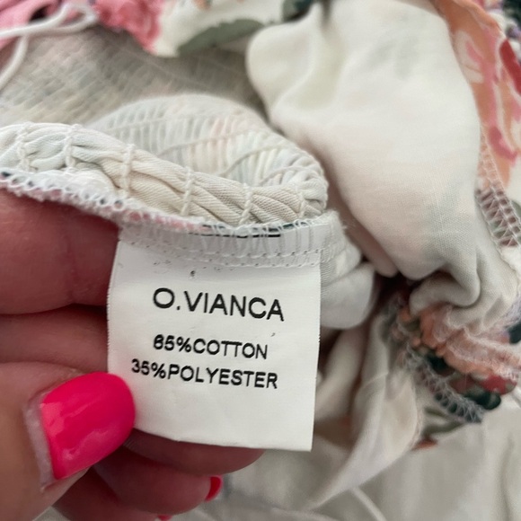 O. Vianca Floral Ruched Skirt - Picture 8 of 8